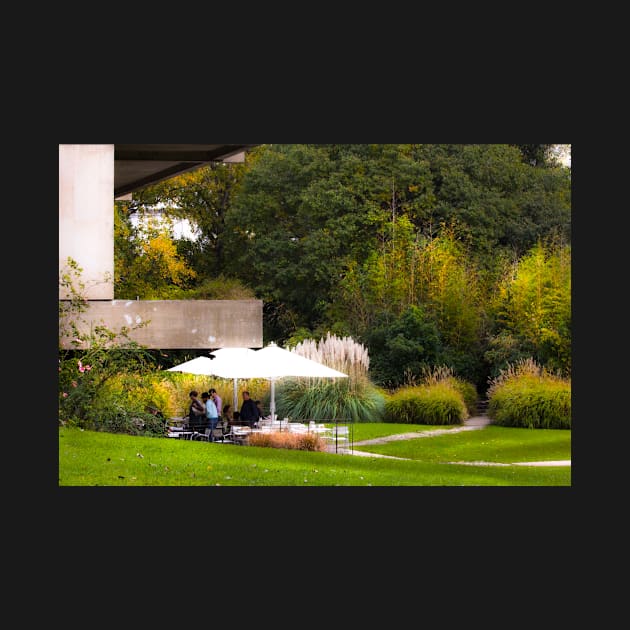 restaurant in the grass by terezadelpilar