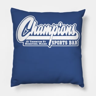 CHAMPIONS SPORTS BAR BIDDEFORD MAINE Pillow