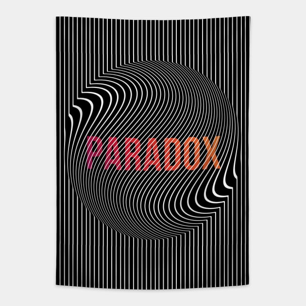 PARADOX - Trippy Visual Art Tapestry by Lumos19Studio