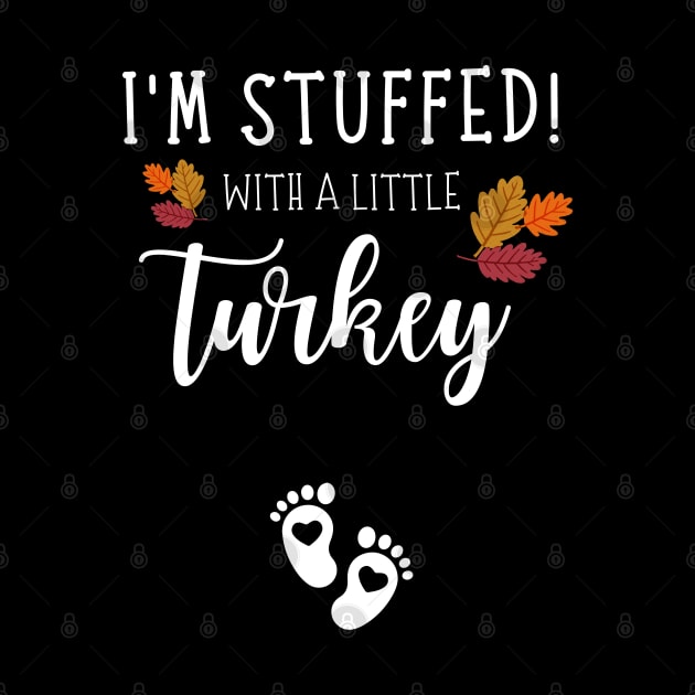 I am stuffed with a Little Turkey, Funny Thanksgiving Couples by JunThara