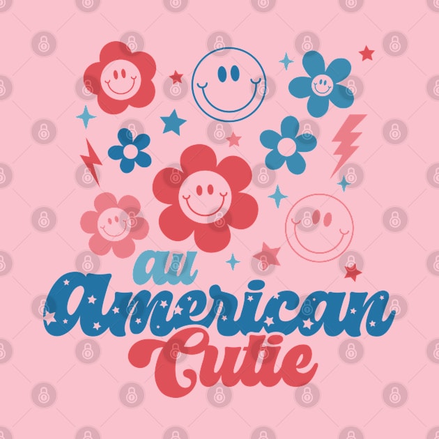 All American Cutie by  Big Foot Shirt Shop