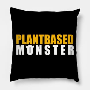 Vegan - Plant based Monster Pillow