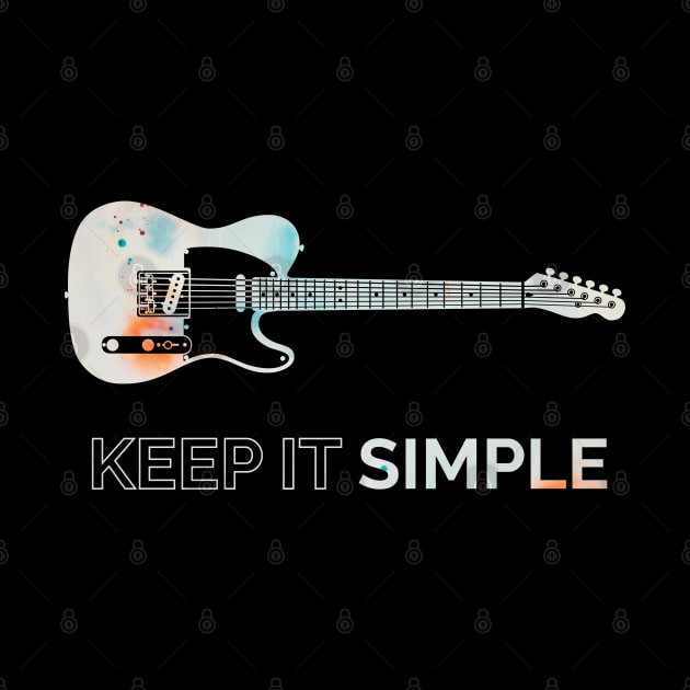 Keep It Simple T-Style Electric Guitar Texture by nightsworthy