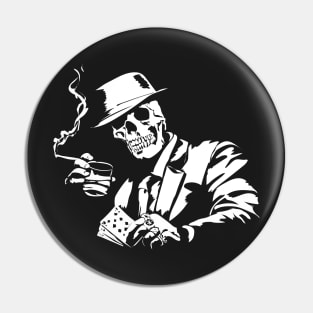 Skeleton gangster Pin