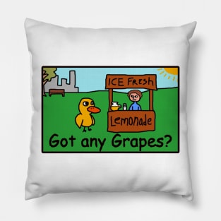 Got Any Grapes? Pillow