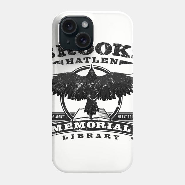 Brooks Memorial Library Phone Case by MindsparkCreative