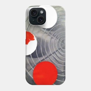 red and gray Phone Case