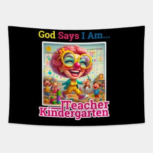 Funny inspirational teach graphic great for school, working, casual, teachers day Tapestry