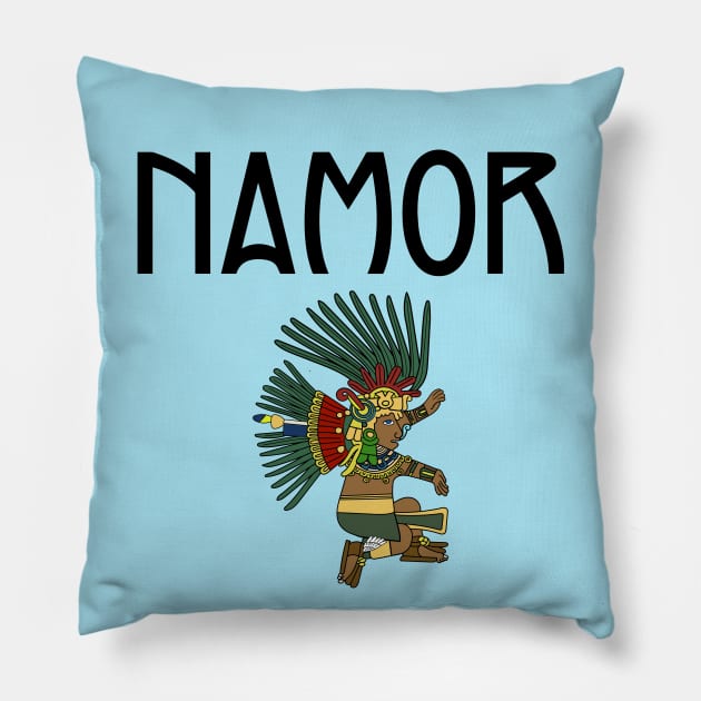 Namor - Dark version Pillow by AO01