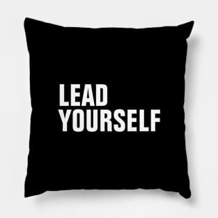 Lead Yourself Pillow