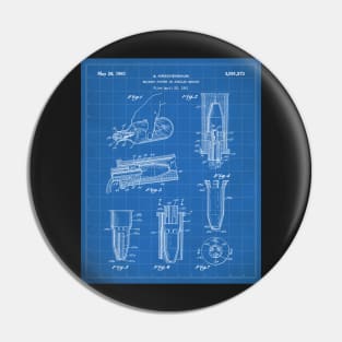 Whisky Pourer Patent - Whisky Art - Blueprint Pin