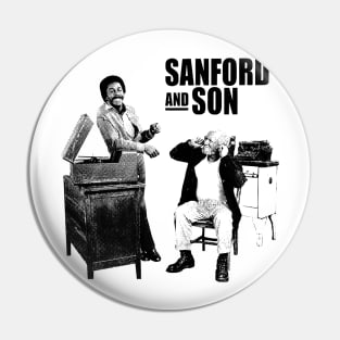 Sanford And Son Retro Vintage VI Pin