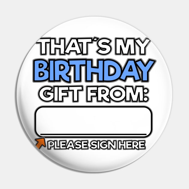 Birthday Boy Girl Gift Sign here Funny Men Women 18th 21th Pin by Kuehni