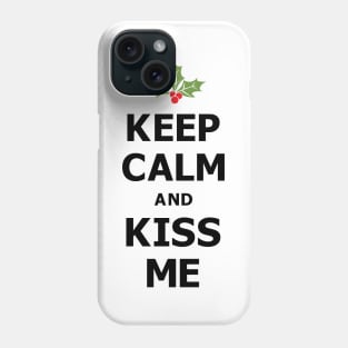 Mistletoe Kiss Funny Phone Case