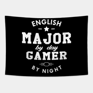 English Student and Gamer - English Major by day gamer by night Tapestry