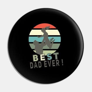 Best Dad Ever with Dauther Pin