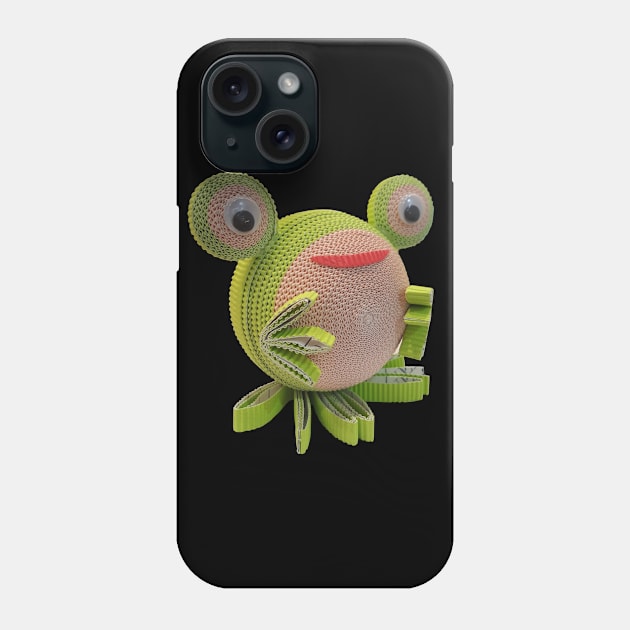 The frog Phone Case by Crazy_Paper_Fashion