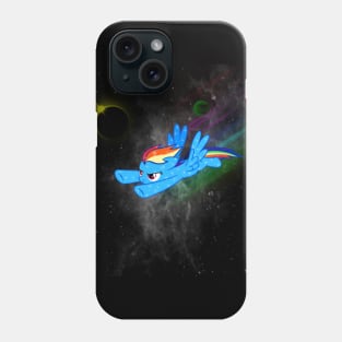 Rainbow Dash in Space Phone Case