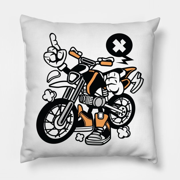 Bikerman Pillow by tdK