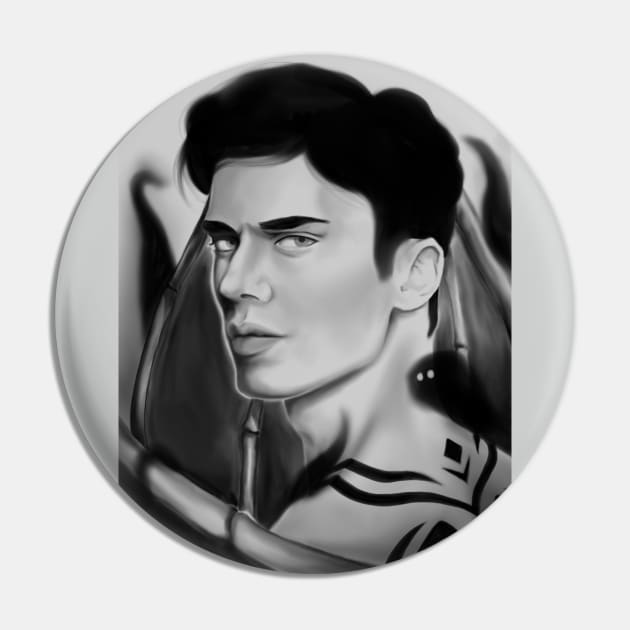 Azriel Shadow singer Pin by EmilieZaenker