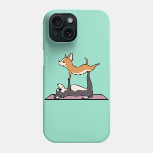 Acroyoga Chihuahua Phone Case