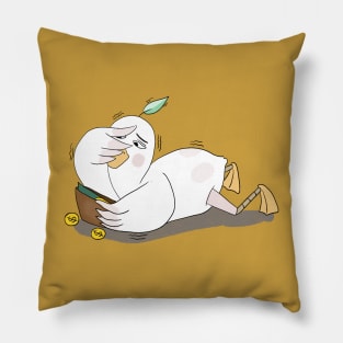 Broke Doo Doo duck Pillow