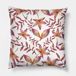 Leaves and plants Pillow