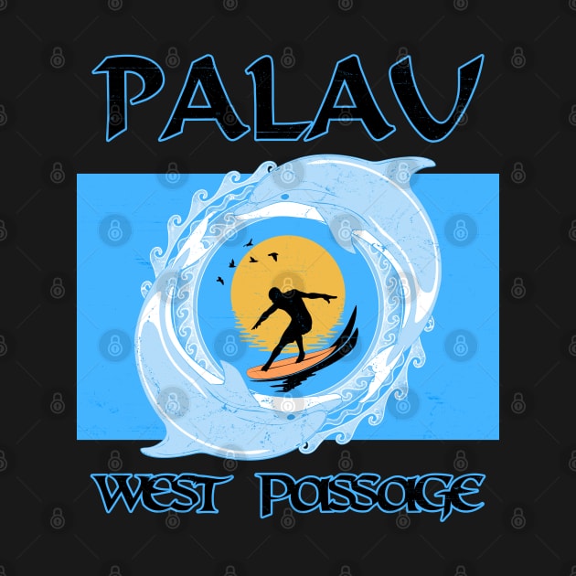 Palau West Passage by NicGrayTees