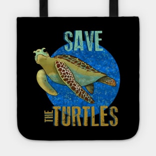 Save the turtles Tote