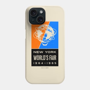 1964 1965 New York World's Fair Rectangle Pin Color Phone Case