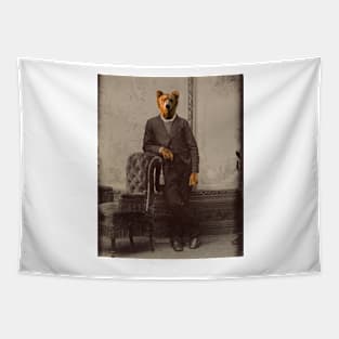 A Bear of Distinction Tapestry