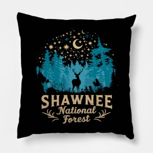 Shawnee National Forest Starry Night Pillow