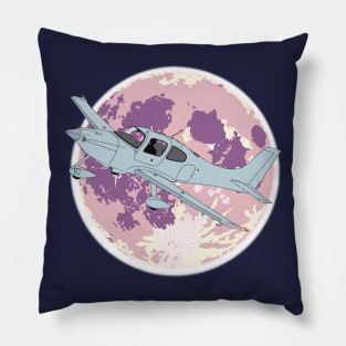 Cirrus SR22 Purple Moonlight Pillow