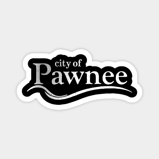 City of Pawnee Black Shirt Magnet by truefriend