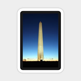 Washington Monument at Dusk - Washington D.C. Magnet