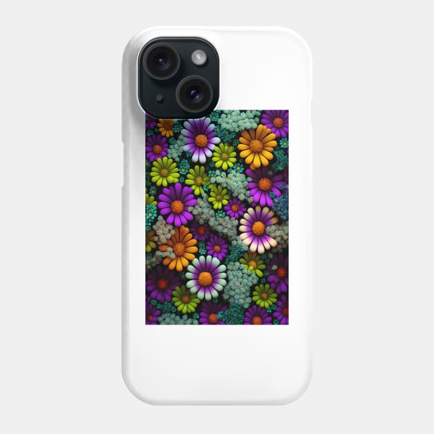 Bright Flower Field: Eco-Friendly Designs for a Green Future Phone Case by Greenbubble