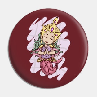 Mermaid Princess Pin