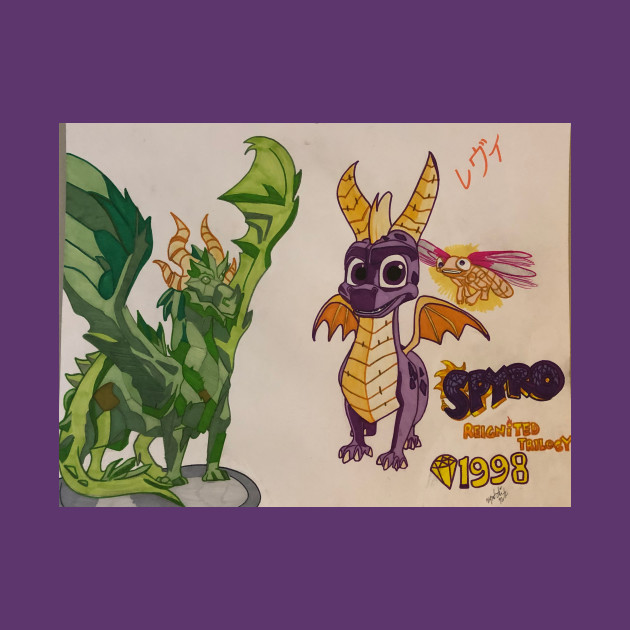 Spyro Reignited Triology 2018 - Spyro - T-Shirt | TeePublic