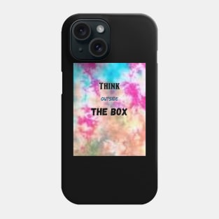 Think Outside The Box Phone Case