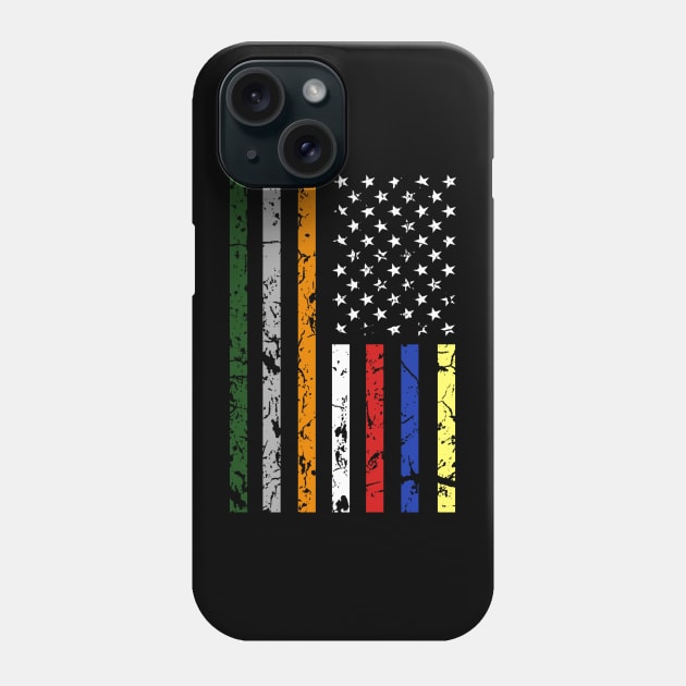 First responder flag Phone Case by Adventures in Everyday Cooking