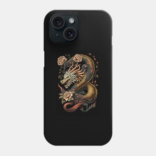 Chinese Dragon E-Girl Aesthetic E-Boy retro 90s Japan Style Phone Case