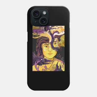 Nonbinary pallete portrait Phone Case