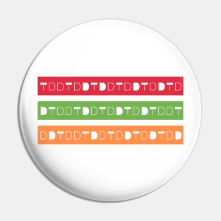 TDD - Striped Pin