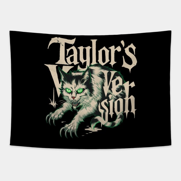 death metal taylors cat version Tapestry by Aldrvnd