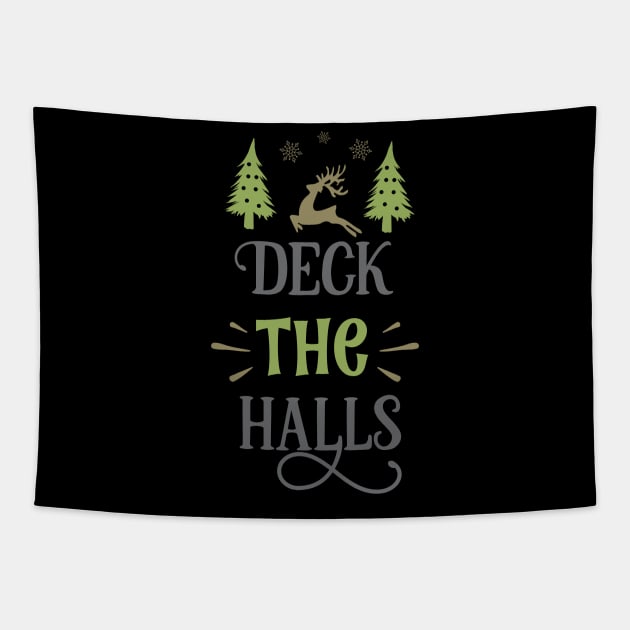 Deck the halls Tapestry by holidaystore