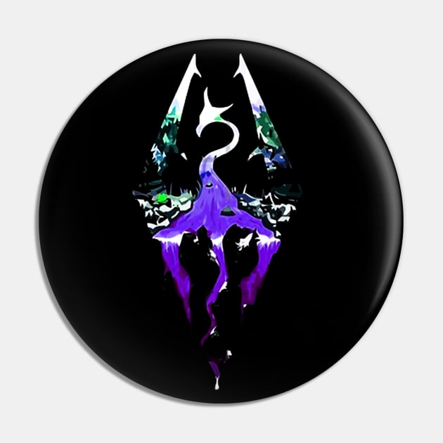 Elder Scrolls - Skyrim Pin by ctrlzie