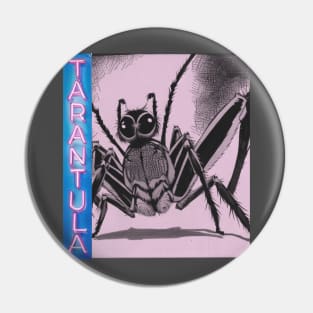 Soft Pink NEON TARANTULA Pin