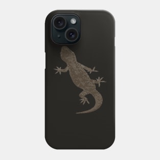 Mediterranean House Gecko Vector Phone Case