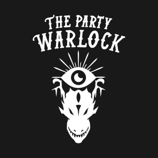 Warlock Dungeons and Dragons Team Party T-Shirt