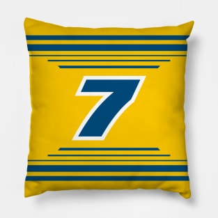 Justin Allgaier #7 2024 NASCAR Design Pillow